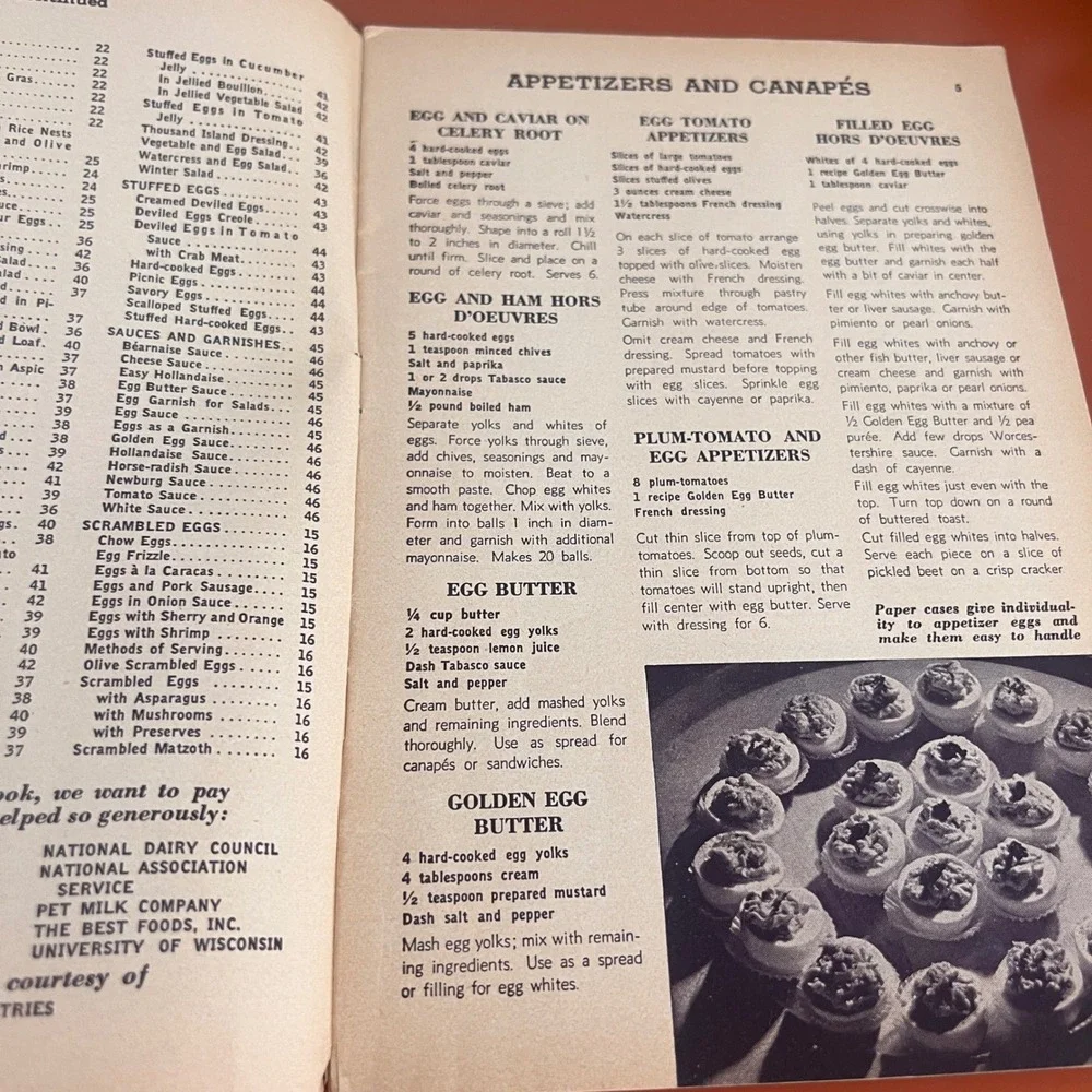 Vintage 1940 300 Ways to Serve Eggs Cookbook Culinary Arts Institute Booklet‎